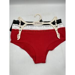 Peanuts Snoopy Women's Cotton Hipster Panties 3 Pair, Size Medium NEW